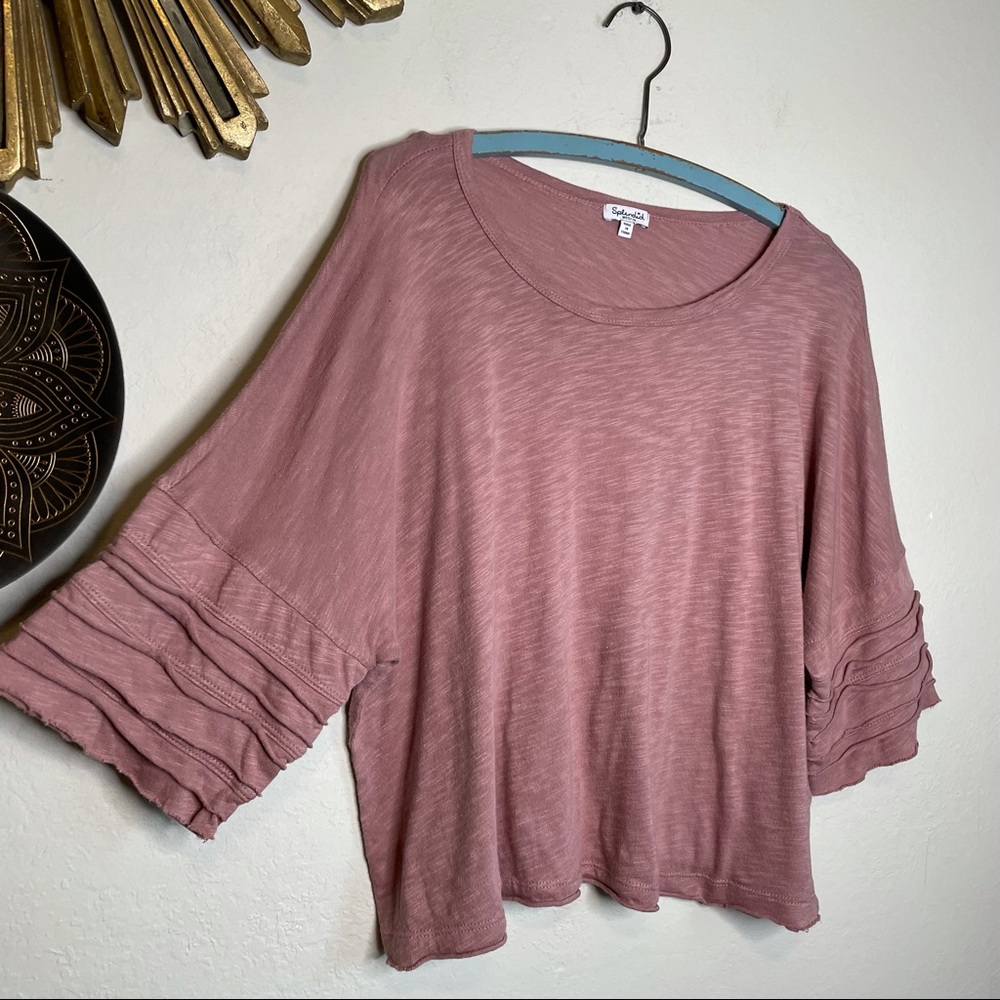 Splendid Ruffle Sleeve Top - Picture 5 of 11